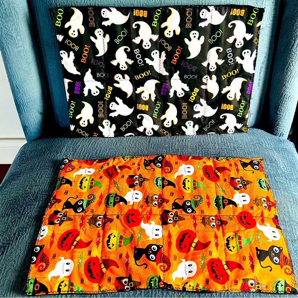 Handmade Halloween placemats - 6pc set